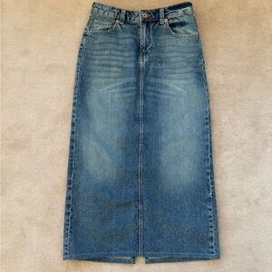Divided Blue Denim Skirt